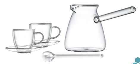 Luciano Borosilicate Single and Double Wall Glass Gift