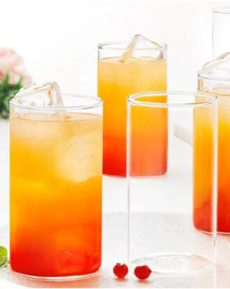 Luciano Classic 295ml Borosilicate Glass Cups 6pcs