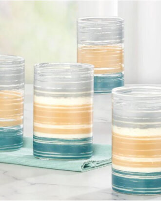 Luciano Glance 295ml Borosilicate Glass Cups 6pcs