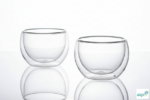 Luciano 500ml Double Wall Glass Bowl 2PC in Gift Box - Image 2