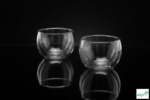 Luciano 500ml Double Wall Glass Bowl 2PC in Gift Box - Image 3