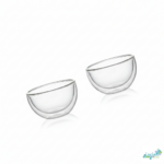 Luciano 500ml Double Wall Glass Bowl 2PC in Gift Box - Image 4