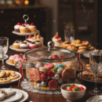 Luciano 1350ml Borosilicate Grey Glass Pot with Lid (Line design)