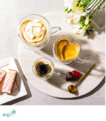 Luciano 80ml Borosilicate Single Wall 2PC Cup in Gift Box (Heart Shape) - Image 2