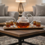 Luciano 1000ml Borosilicate Tea Pot with Lid