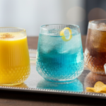 Luciano Borosilicate 400Ml Single Wall Glass Cups 6Pcs Set