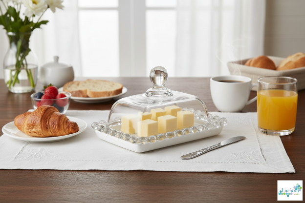 LUC3742-0.png Luciano Butter Dish with Cover - Image 1