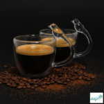 Luciano 80Ml Borosilicate Double Wall Espresso Glass Cup Bird Figurine Handle 2Pcs Set - Image 5