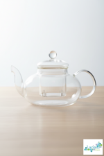 Luciano 1000ml Borosilicate Glass Tea Pot with Glass Cover and Filter - Image 2
