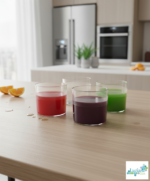 Luciano Stripe High Borosilicate Line 300ml Single Wall Cups 4pc set - Image 4