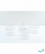 Luciano Baklava High Borosilicate 300ml Single Wall Cups 4pc set - Image 2