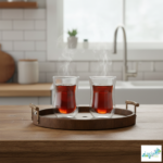 Luciano Borosilicate 100Ml Glass Cup 2Pcs Set