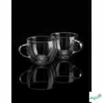 Luciano 90ml Borosilicate Double Wall Glass 2PC Cup in Gift Box - Image 3