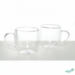 Luciano 250Ml Borosilicate Double Wall Glass Cup - Image 2
