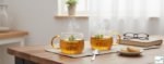 Luciano 350ml Single Wall Borosilicate Good Morning Mugs 2PCs Set - Image 3