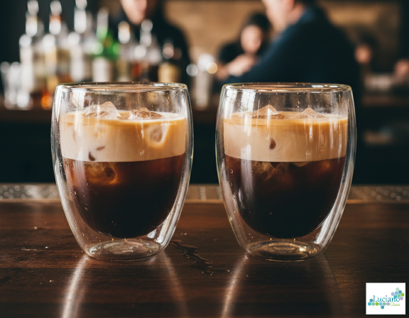 LUCDWA350v2.png Luciano High Borosilicate Round Glass Double Wall Glass cups 350ml - 2pc set - Image 1