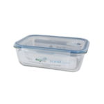 Luciano High Borosilicate Rectangular Glass Food Container with Vent Lid 1520ml 23x17.5x7.6cm - Image 2