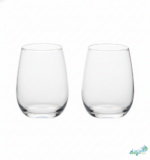 Luciano 400Ml Cristal Cups 2Pcs Set